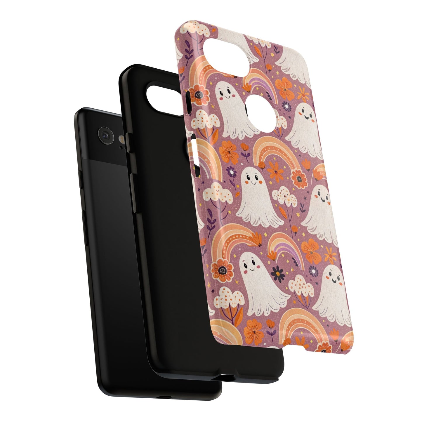 Pastel Halloween Ghost Google Pixel Case