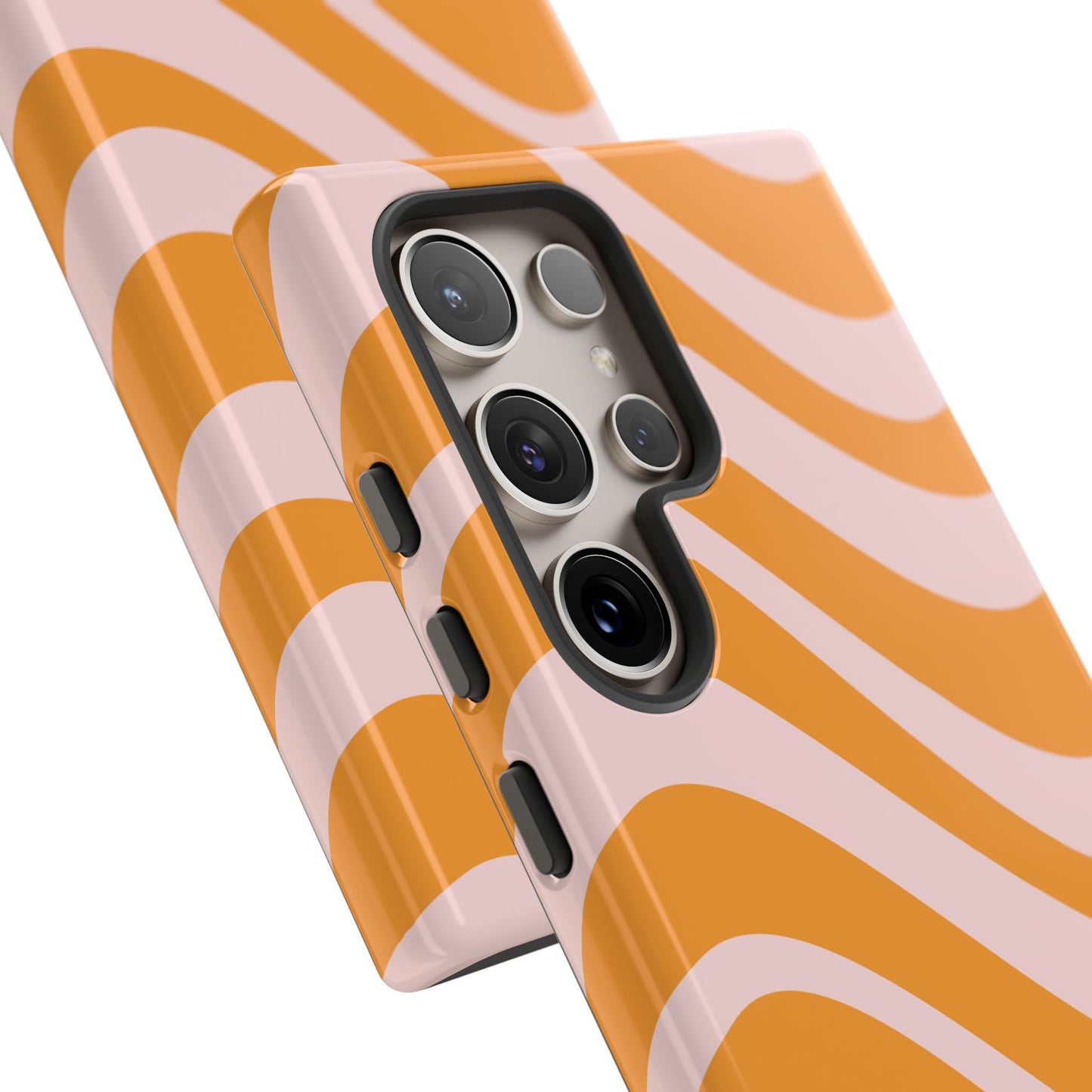Retro Wavy Stripe Samsung Case