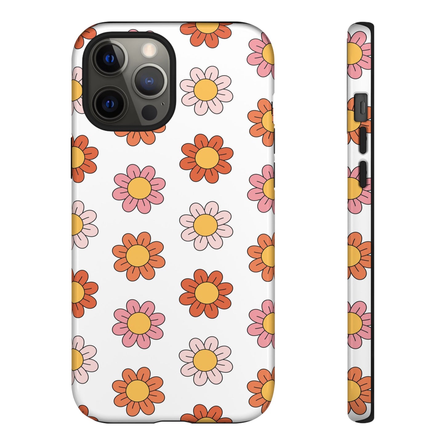 Retro Daisy iPhone Case