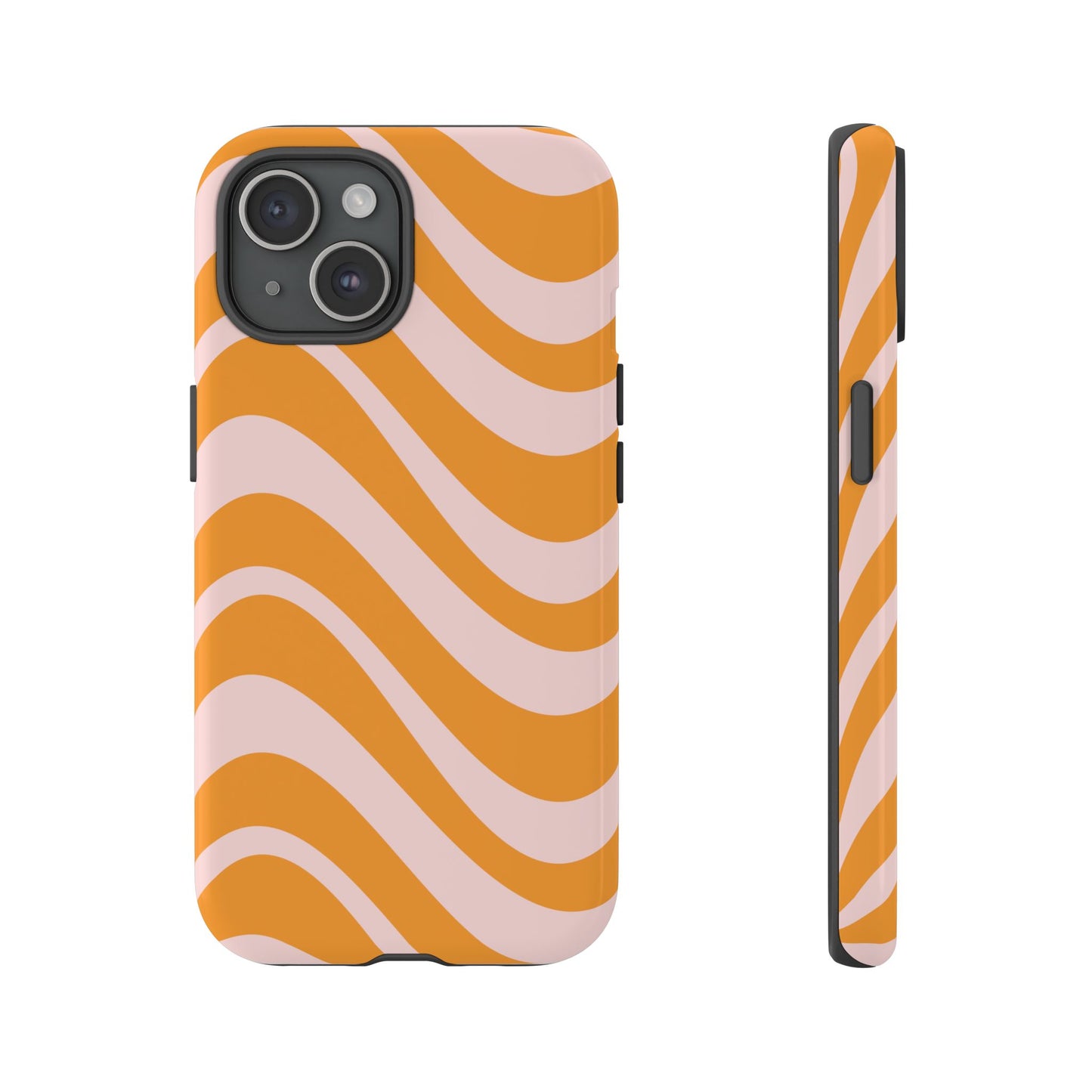 Retro Wavy Stripe iPhone Case