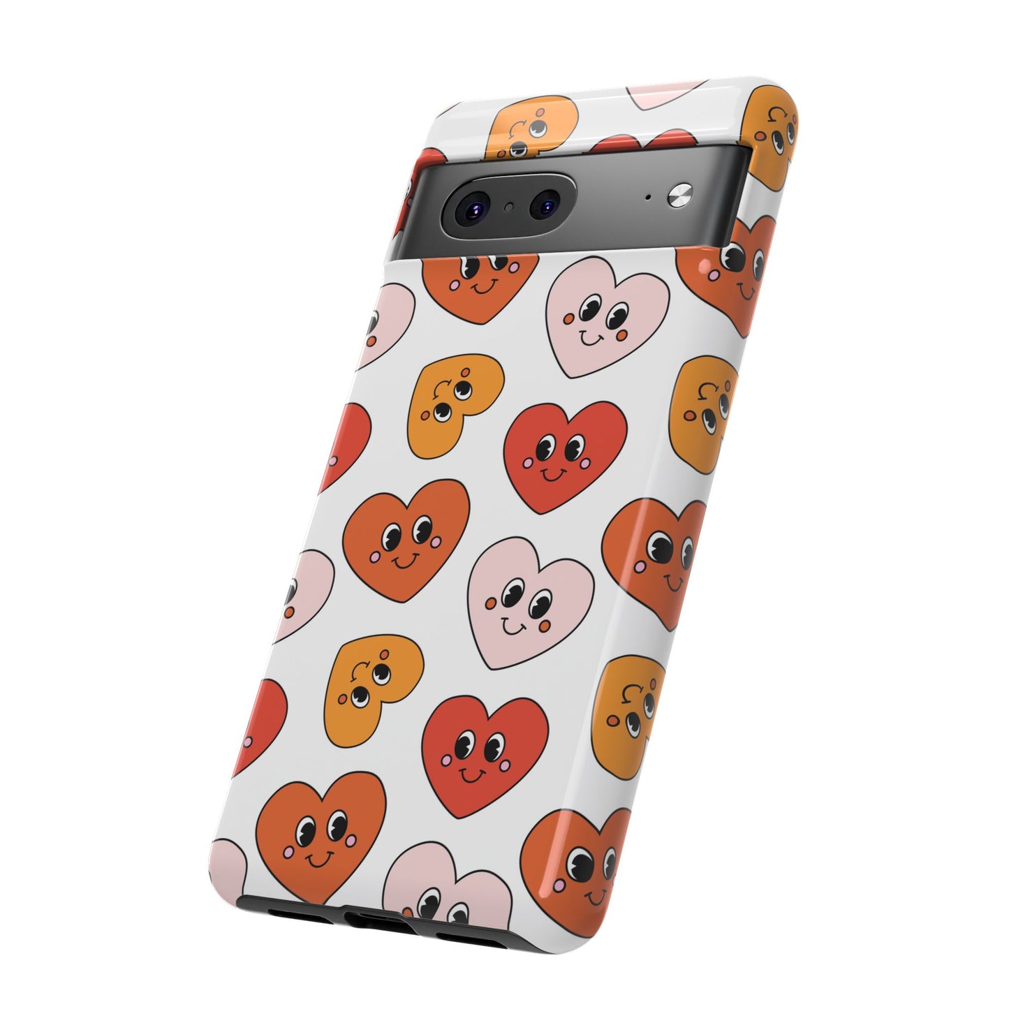 Smiley Heart Faces Google Pixel Case