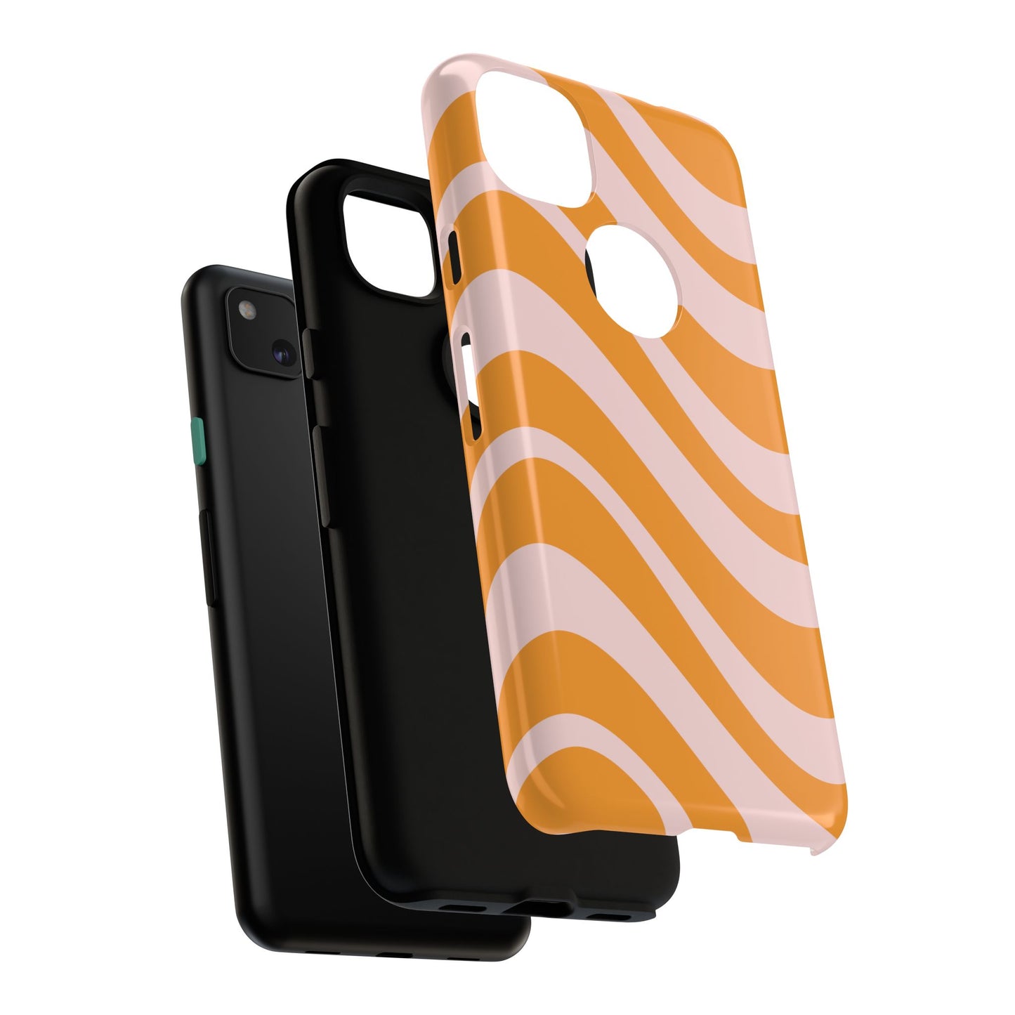 Retro Wavy Stripe Google Pixel Case