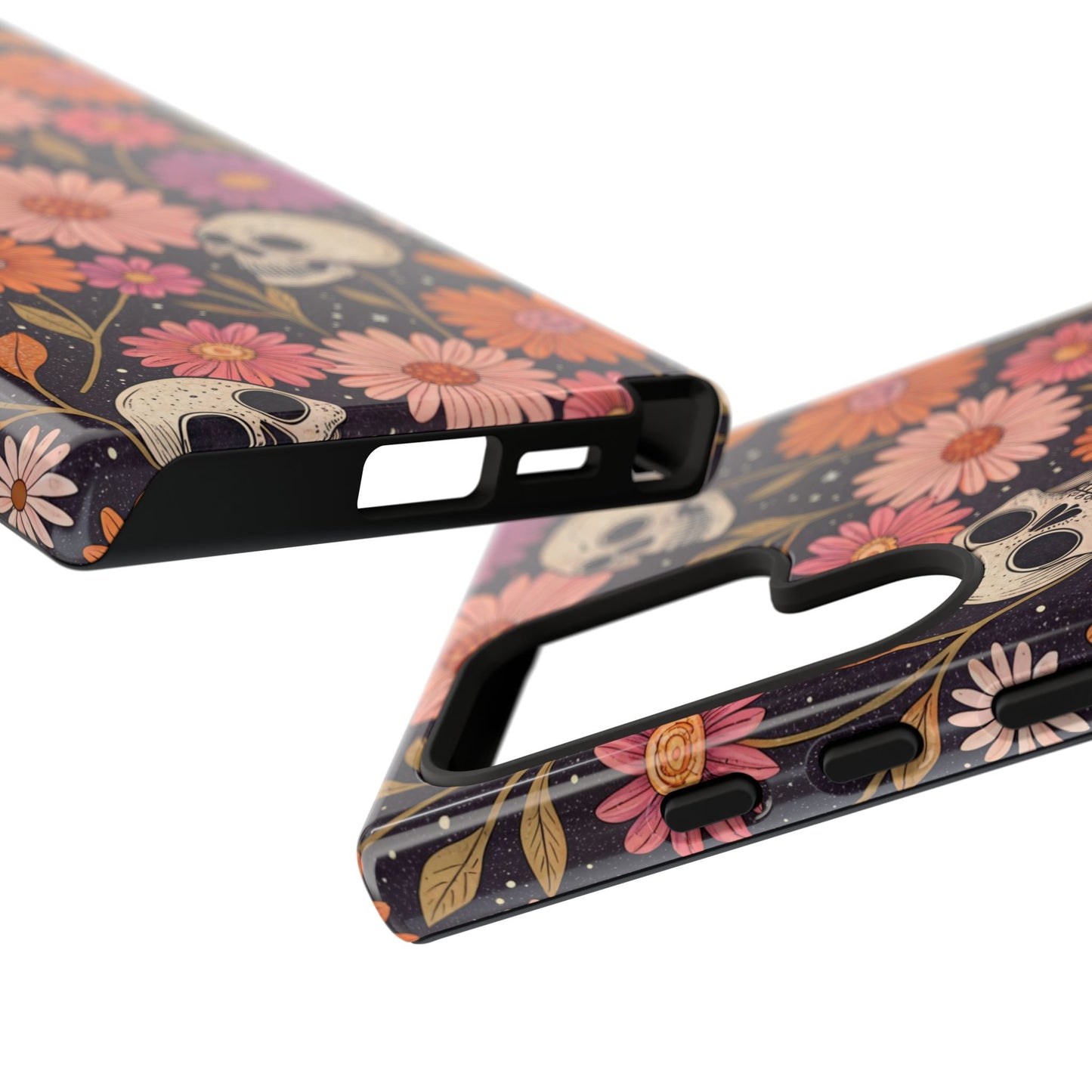 Skulls & Fall Florals Samsung Case