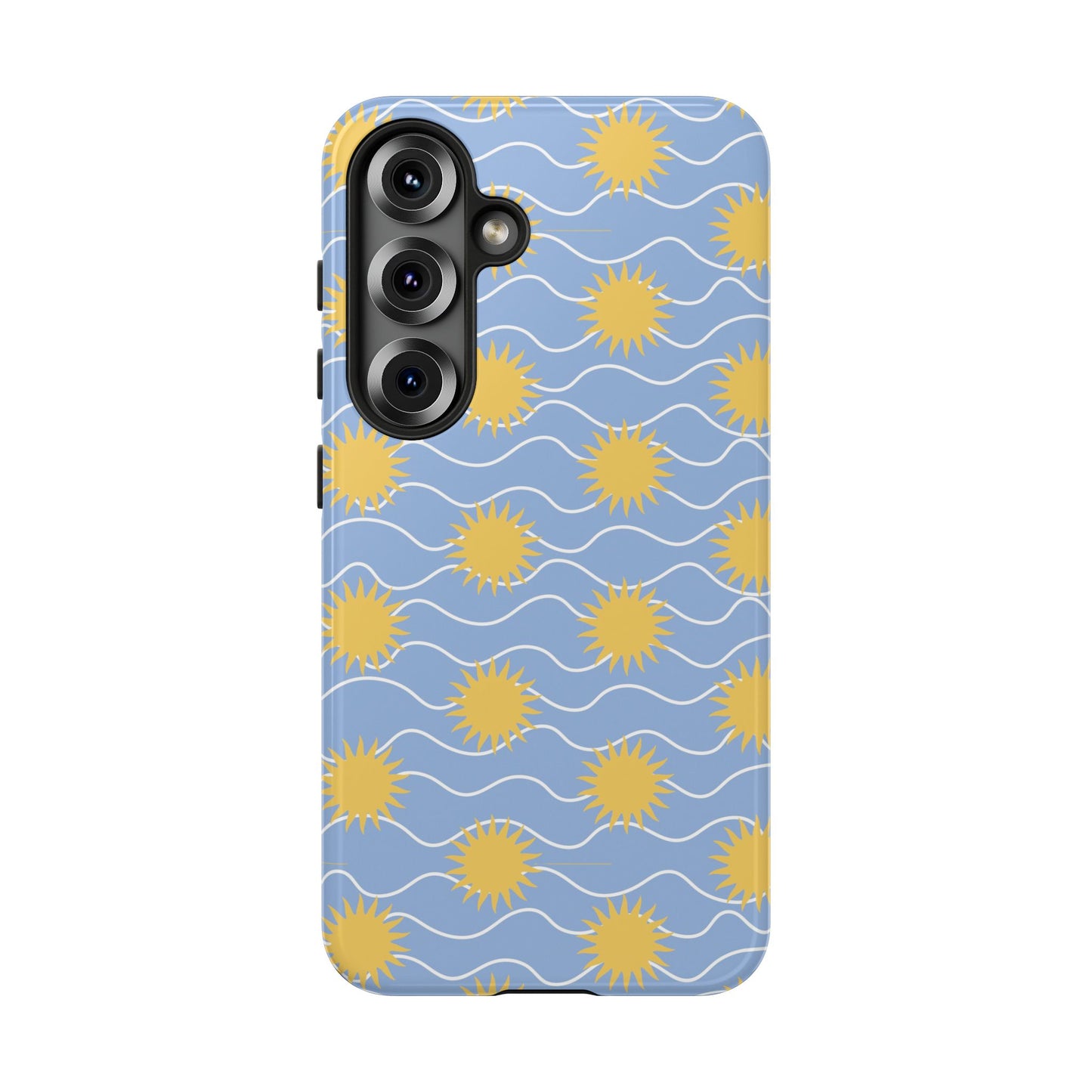 Sunny Waves Blue Samsung Case