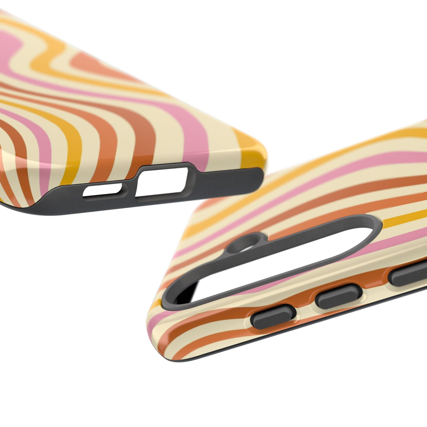 Retro Sunset Wave Samsung Case