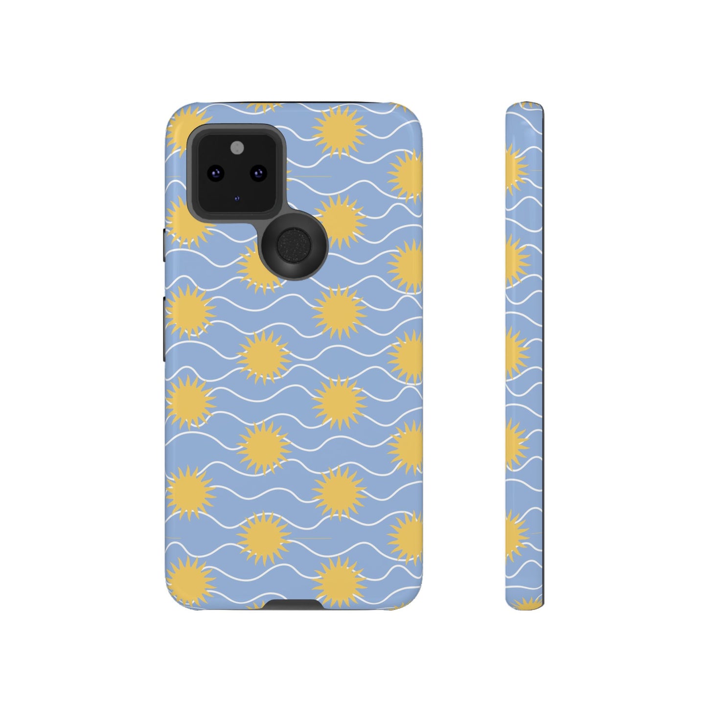 Sunny Waves Blue Google Pixel Case