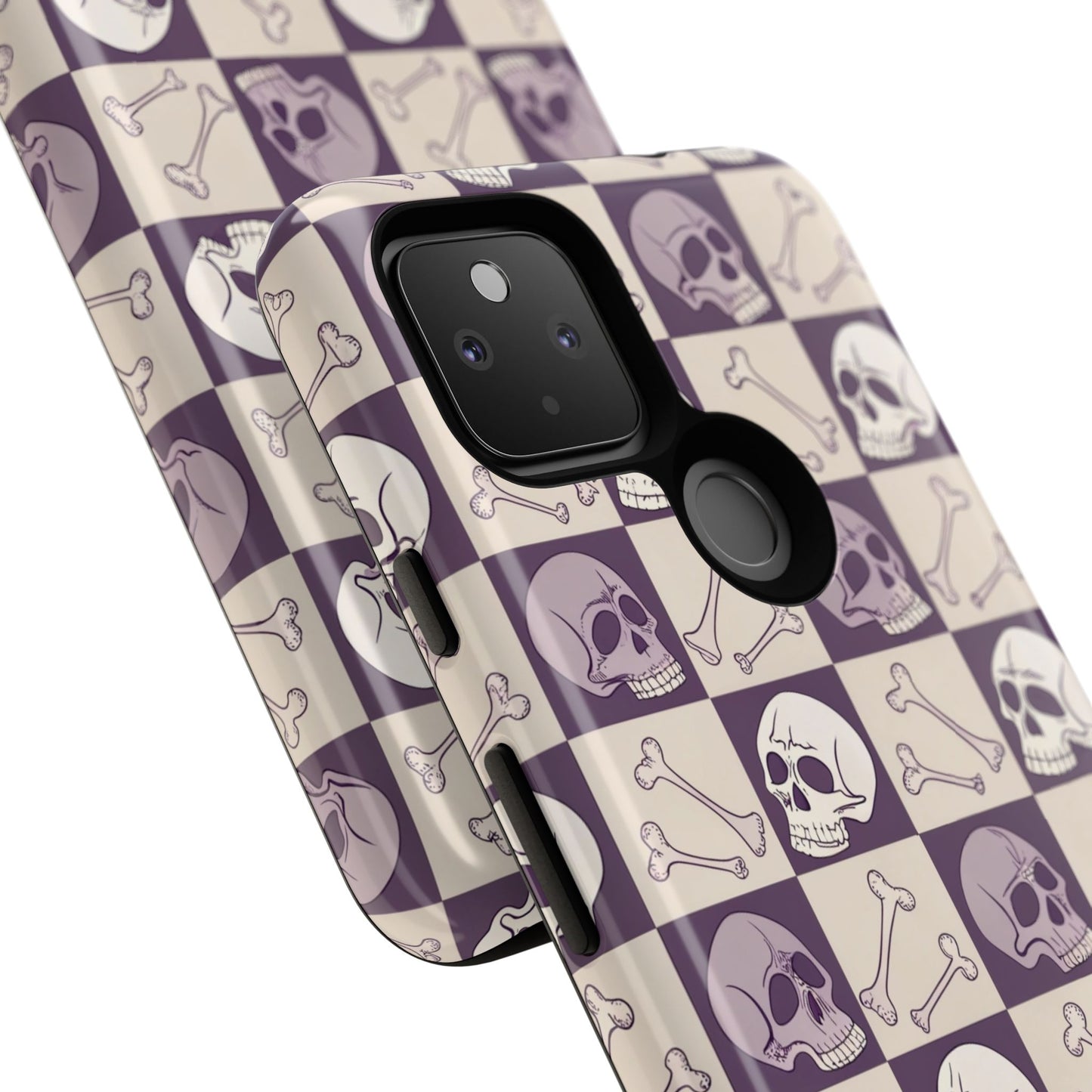 Skull & Bones Checkered Google Pixel Case
