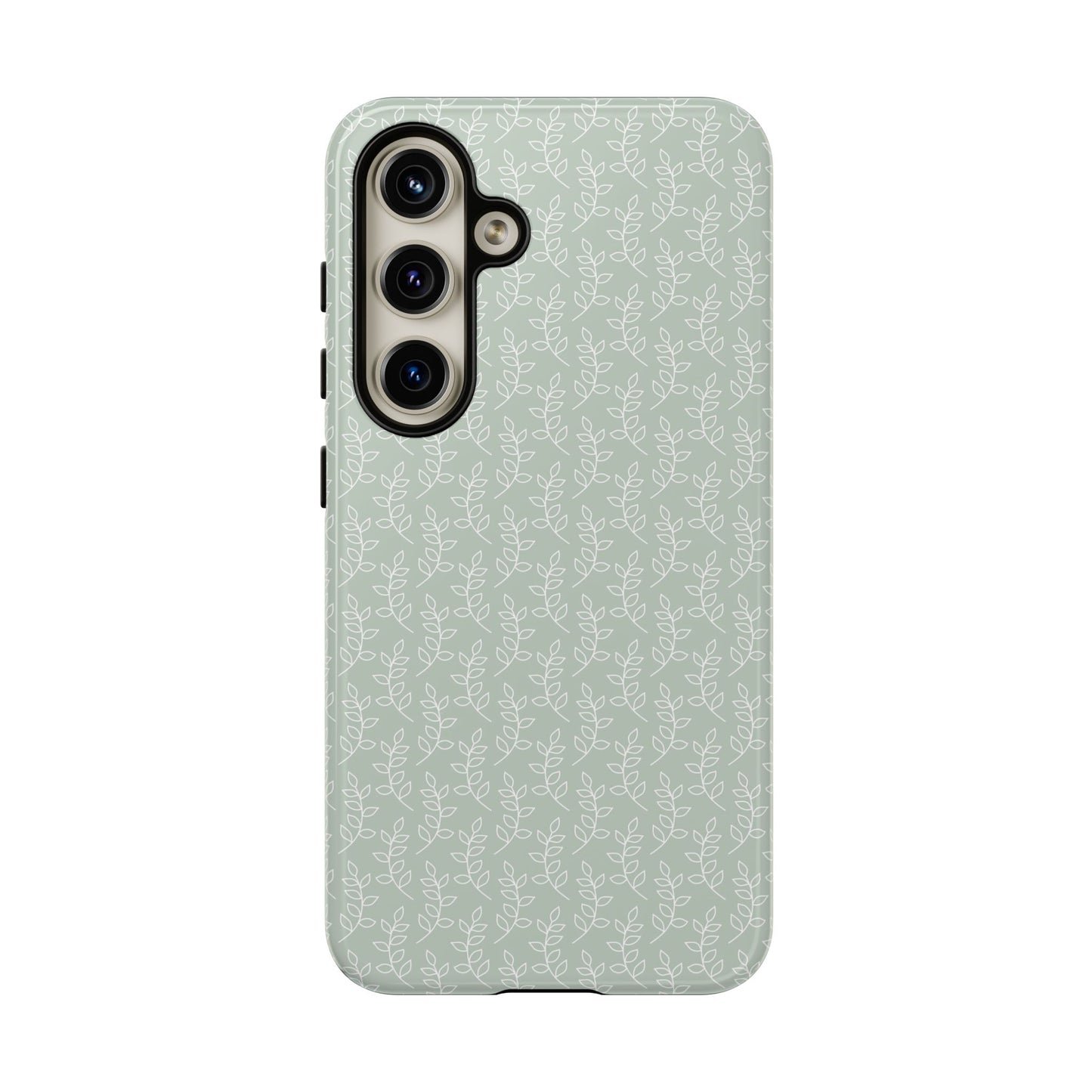 Minimal Leaf Print Samsung Case