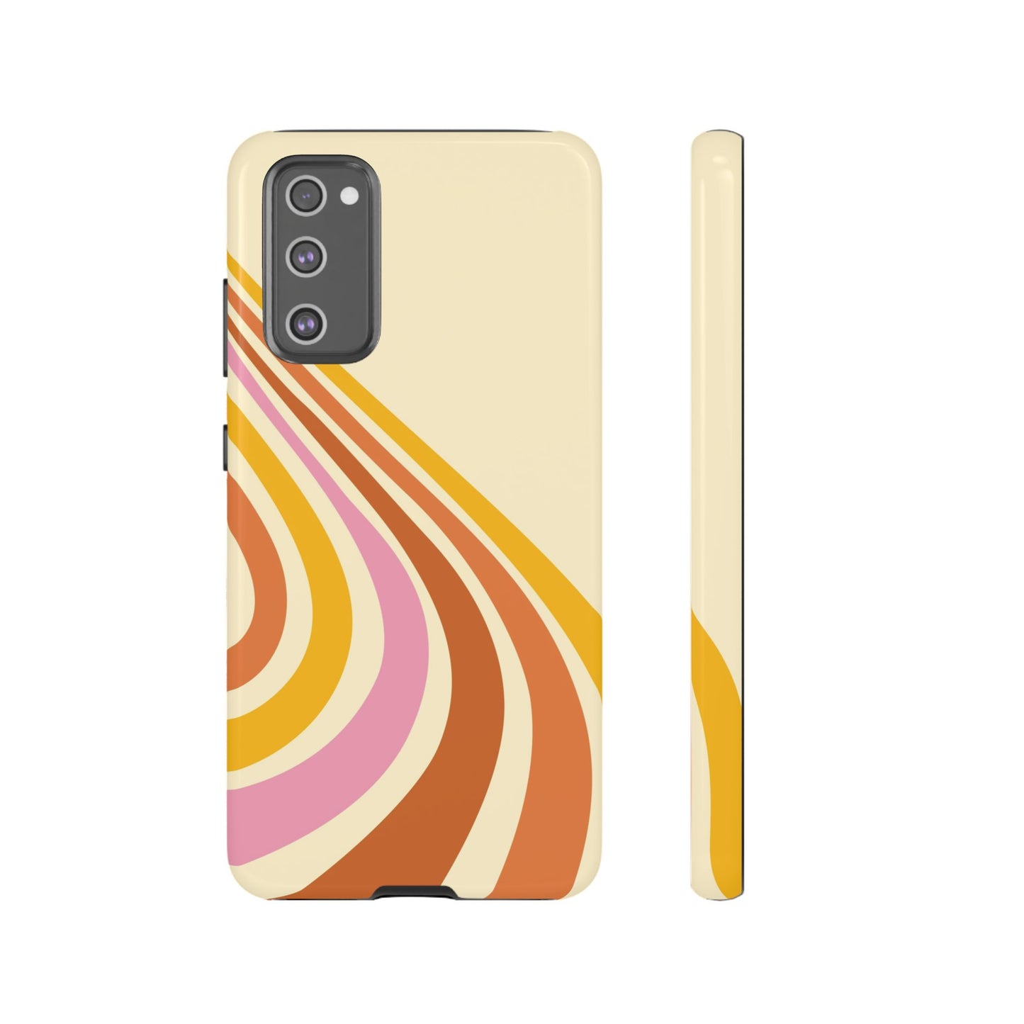 Retro Wave Swirl Samsung Case