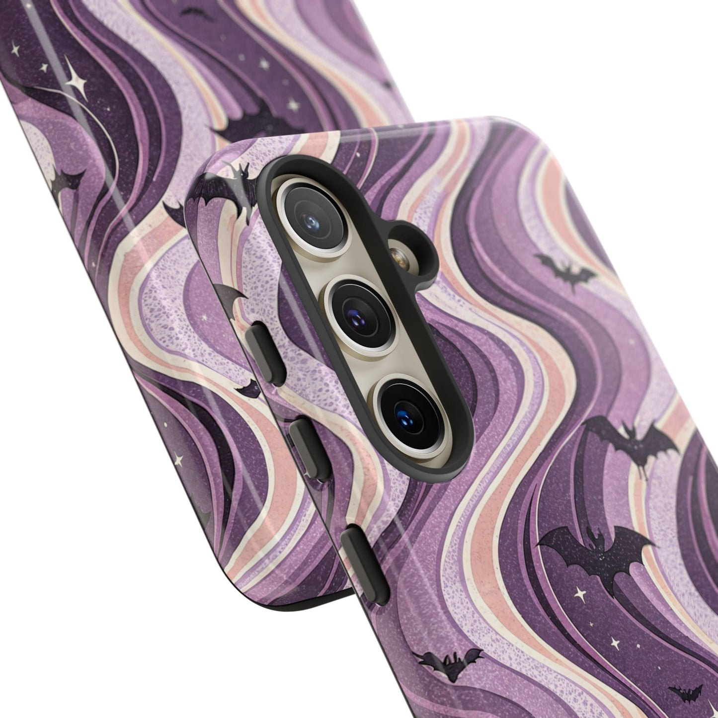 Retro Bats & Swirls Samsung Case