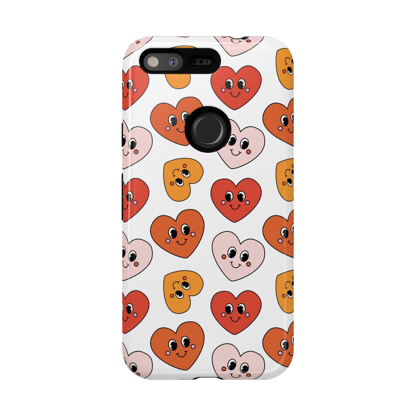 Smiley Heart Faces Google Pixel Case