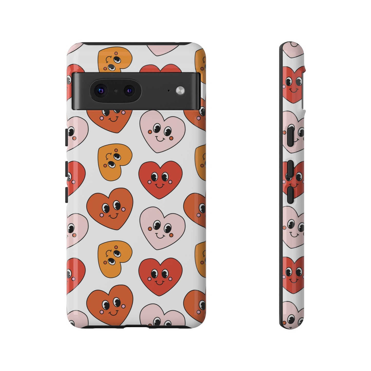 Smiley Heart Faces Google Pixel Case