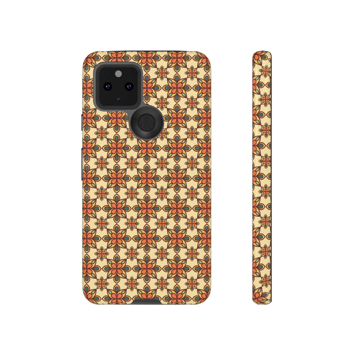 Retro Mandala Floral Google Pixel Case