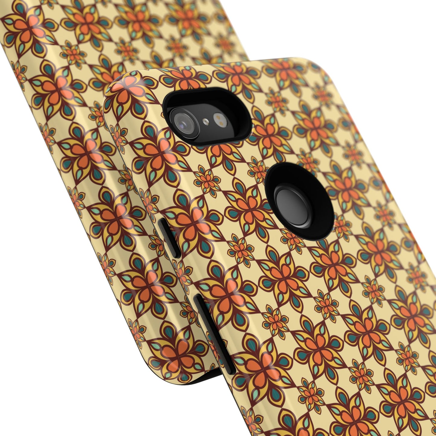 Retro Mandala Floral Google Pixel Case