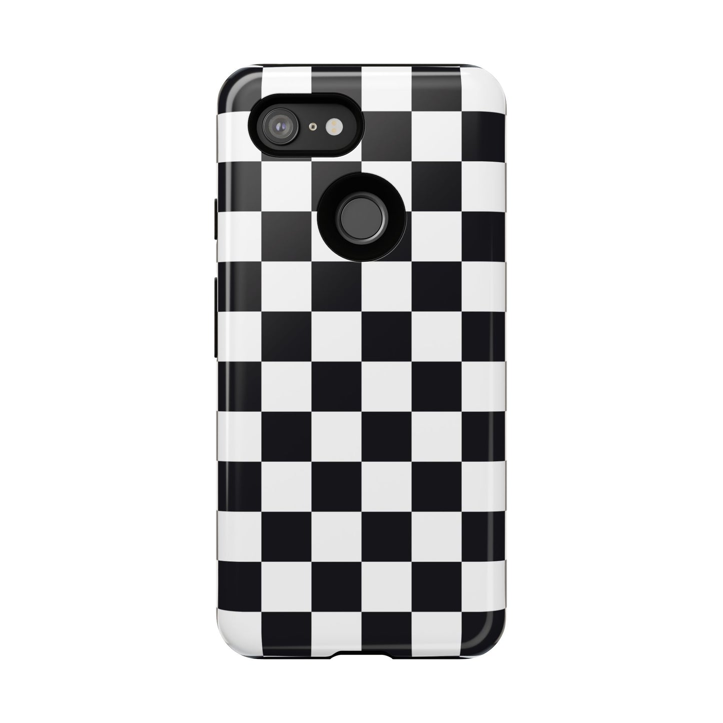 Black & White Checkerboard Google Pixel Case