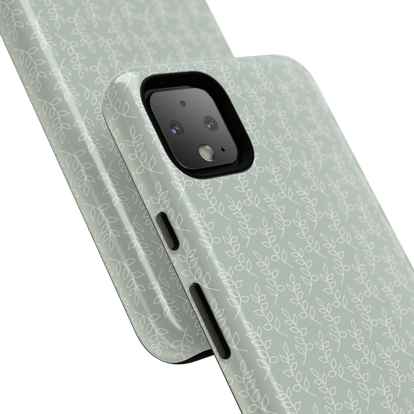 Minimal Leaf Print Google Pixel Case