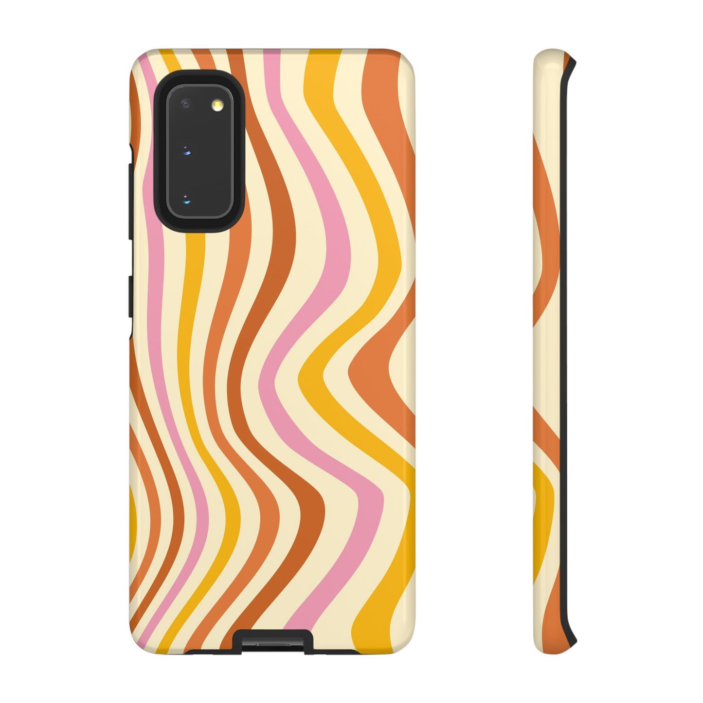 Retro Sunset Wave Samsung Case