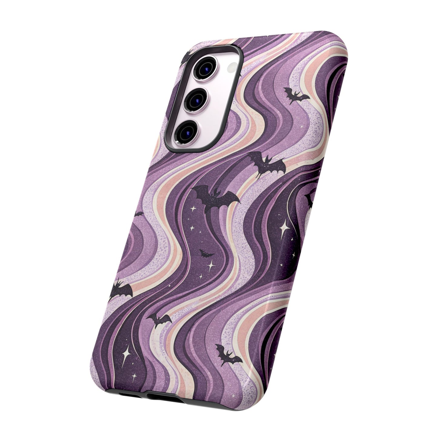 Retro Bats & Swirls Samsung Case