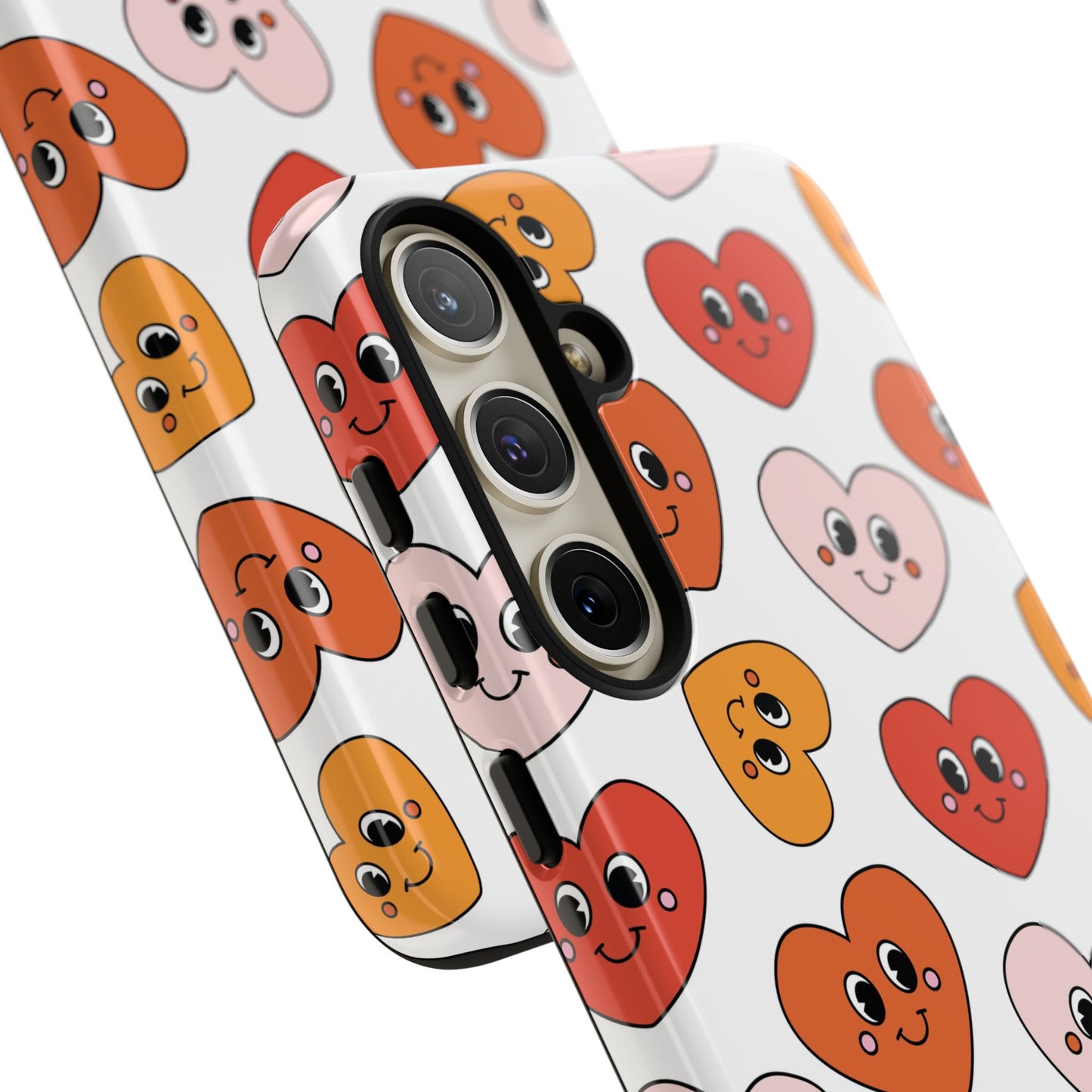 Smiley Heart Faces Samsung Case