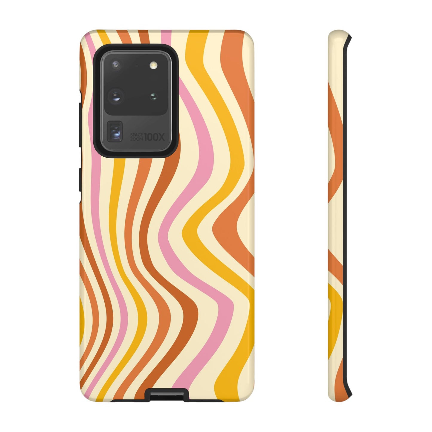 Retro Sunset Wave Samsung Case