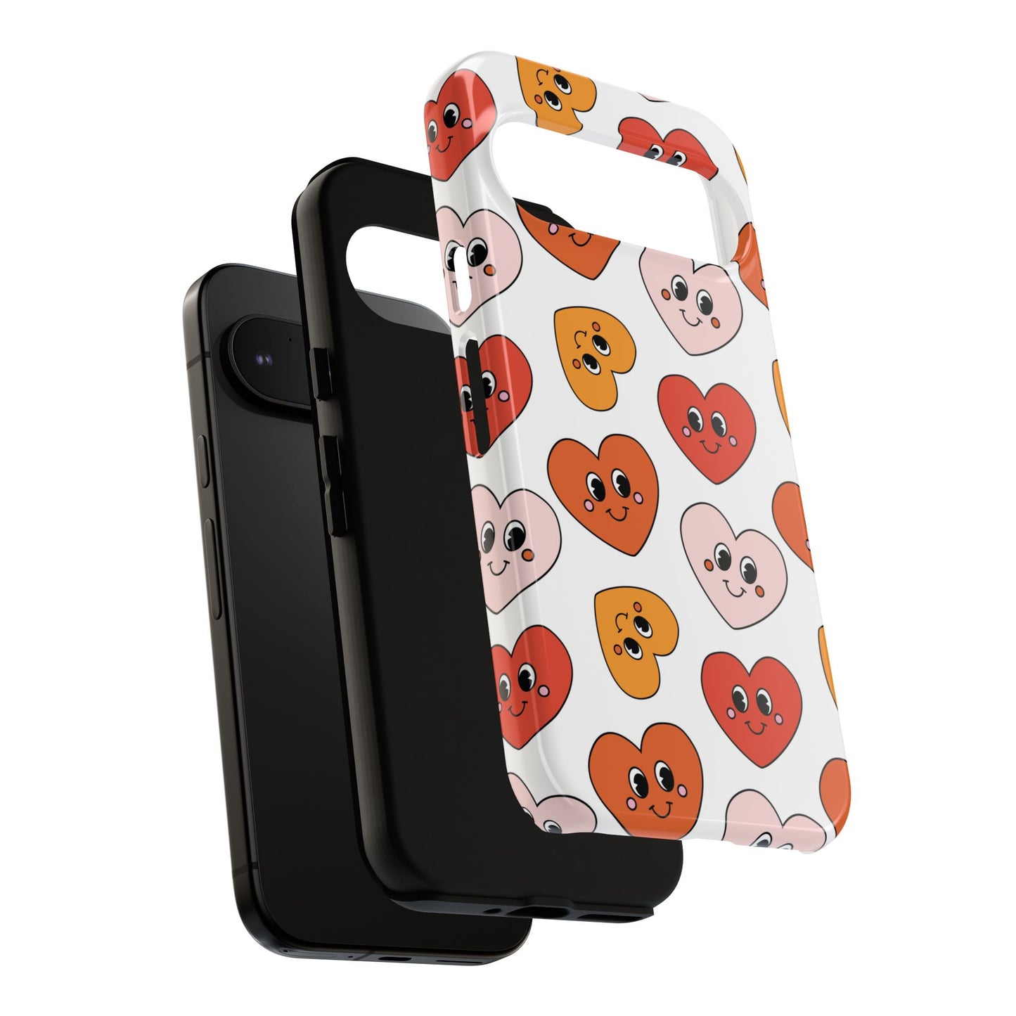 Smiley Heart Faces Google Pixel Case