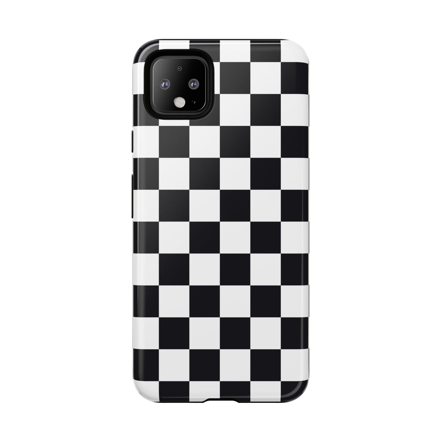Black & White Checkerboard Google Pixel Case