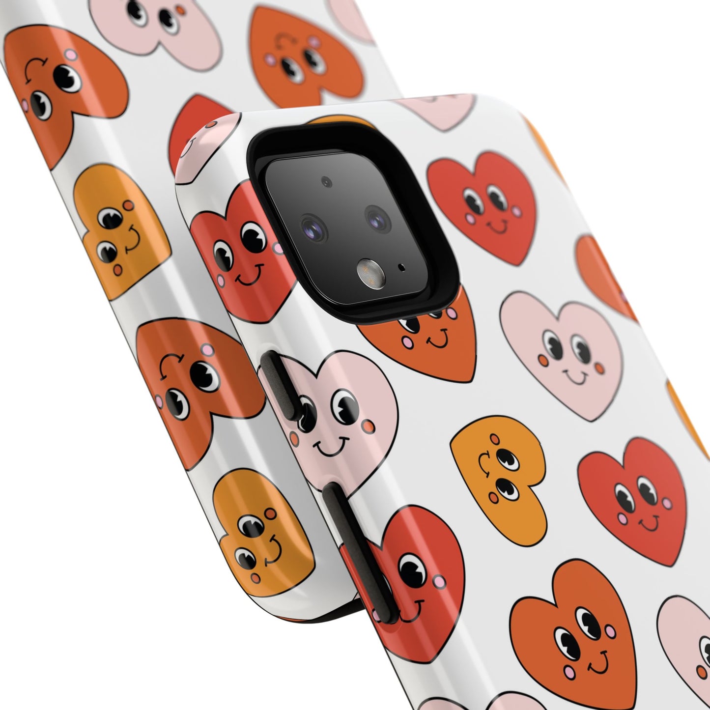 Smiley Heart Faces Google Pixel Case