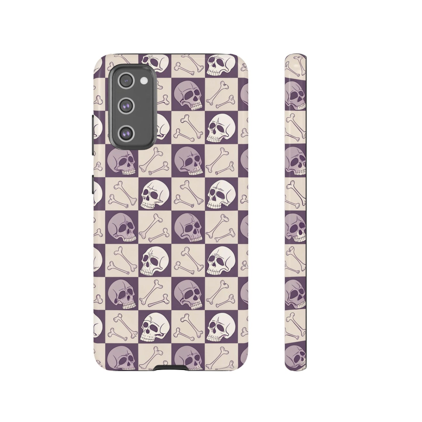 Skull & Bones Checkered Samsung Case