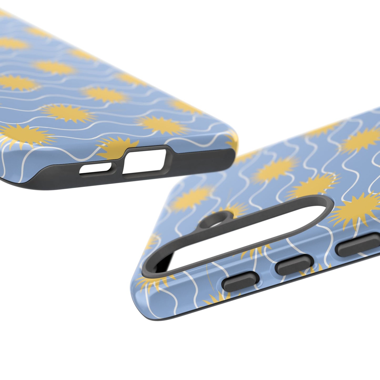 Sunny Waves Blue Samsung Case