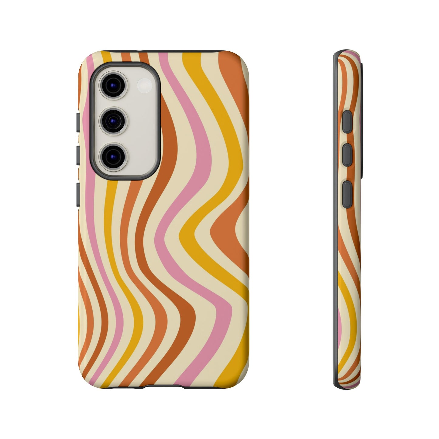 Retro Sunset Wave Samsung Case