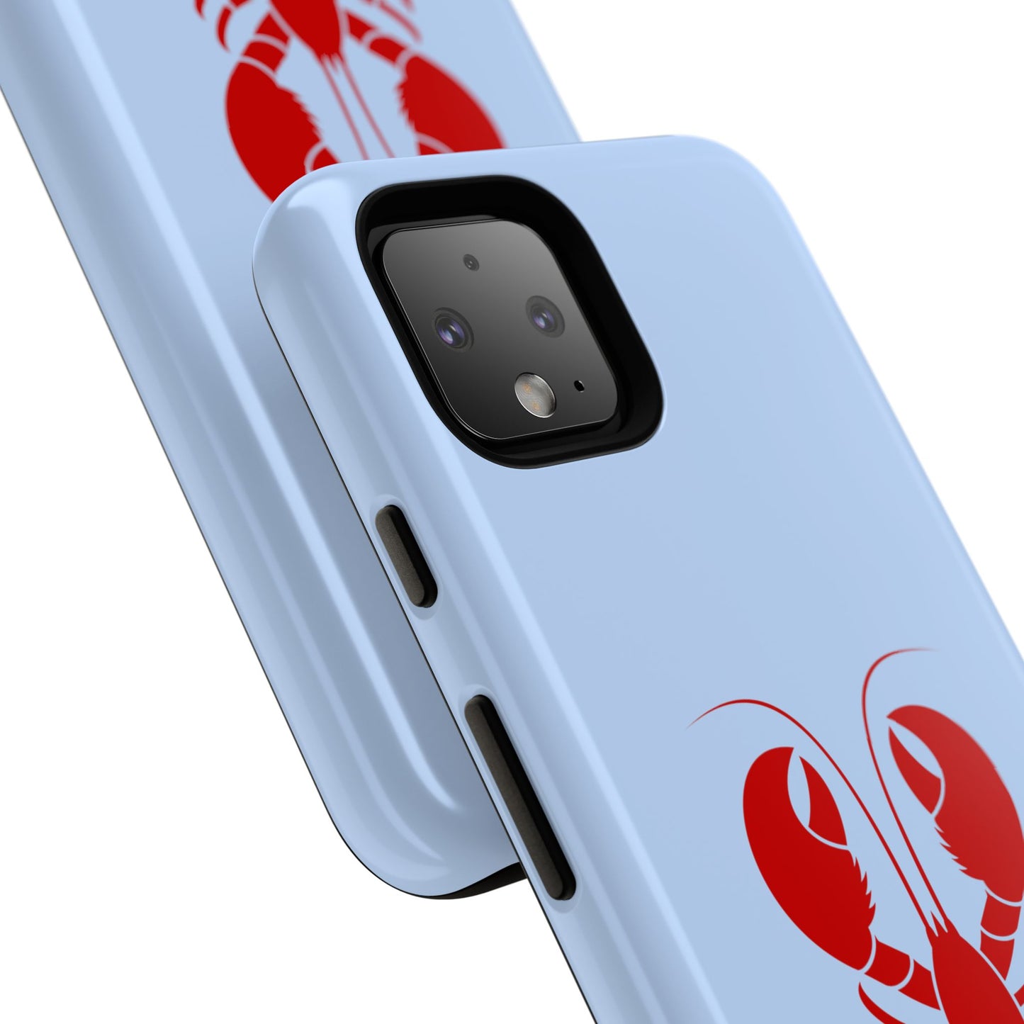 Red Lobster on Sky Blue Google Pixel Case