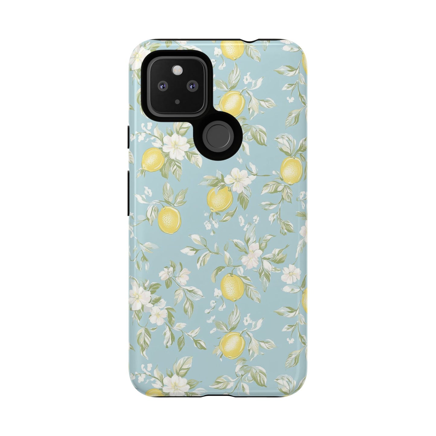 Lemon Blossom Blue Google Pixel Case