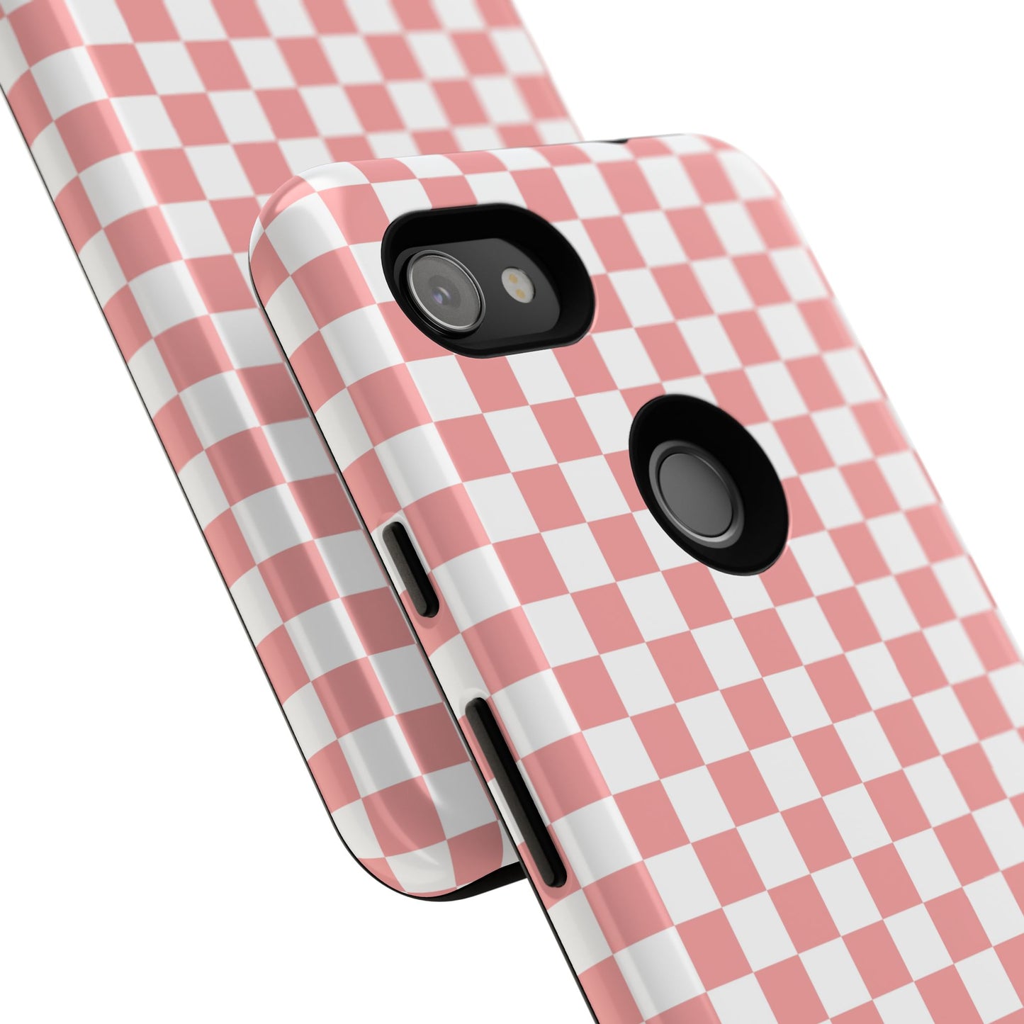 Pink Checkerboard Google Pixel Case