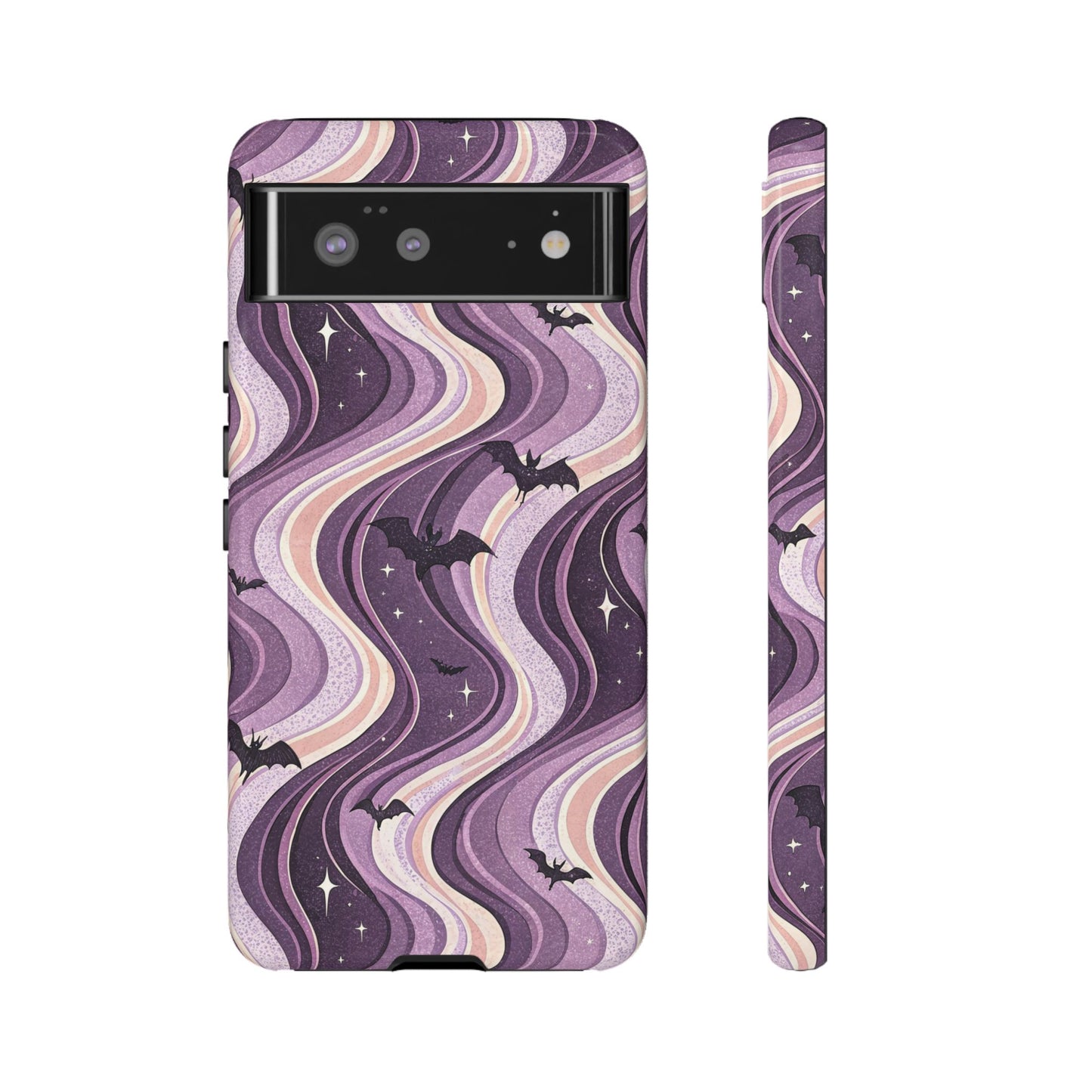 Retro Bats & Swirls Google Pixel Case