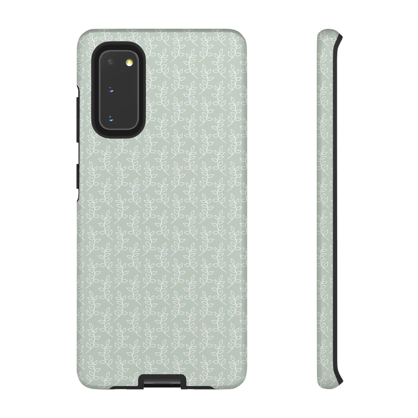 Minimal Leaf Print Samsung Case