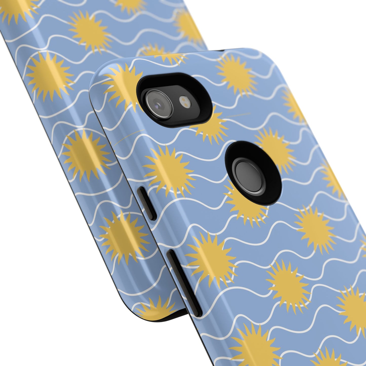 Sunny Waves Blue Google Pixel Case