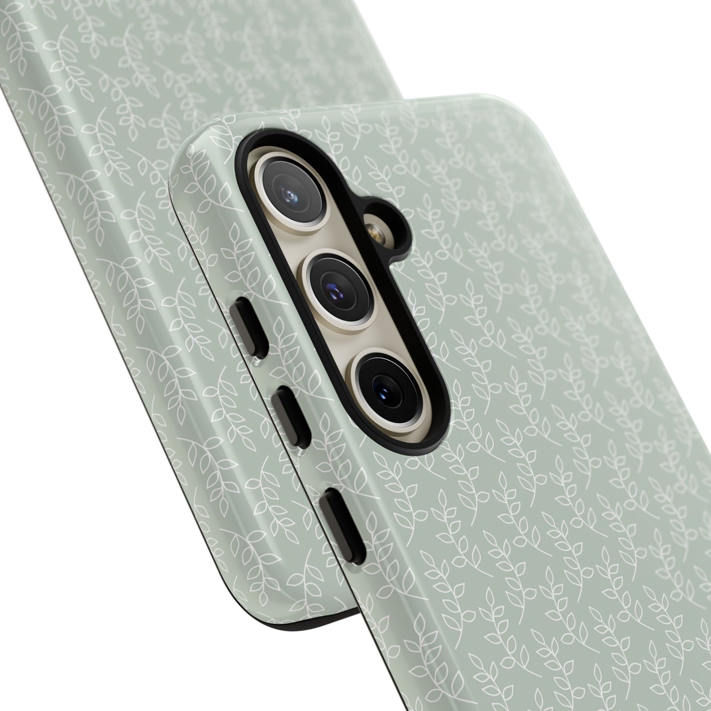 Minimal Leaf Print Samsung Case