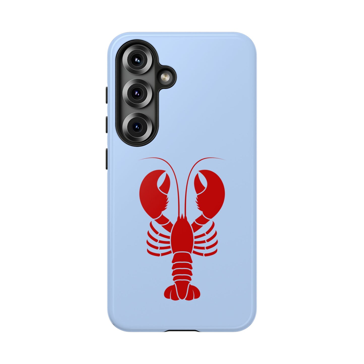 Red Lobster on Sky Blue Samsung Case