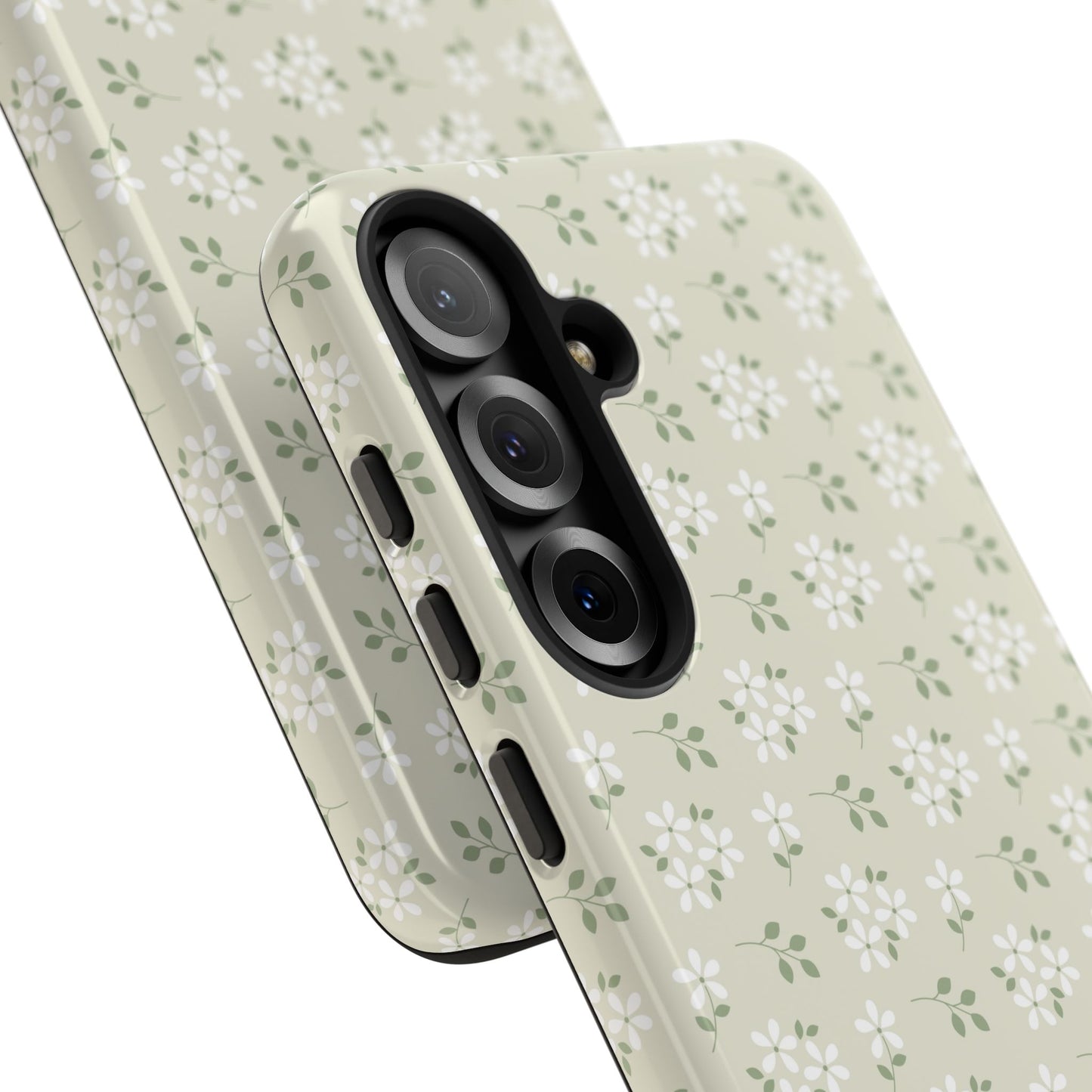 Beige Daisy Bloom Samsung Case