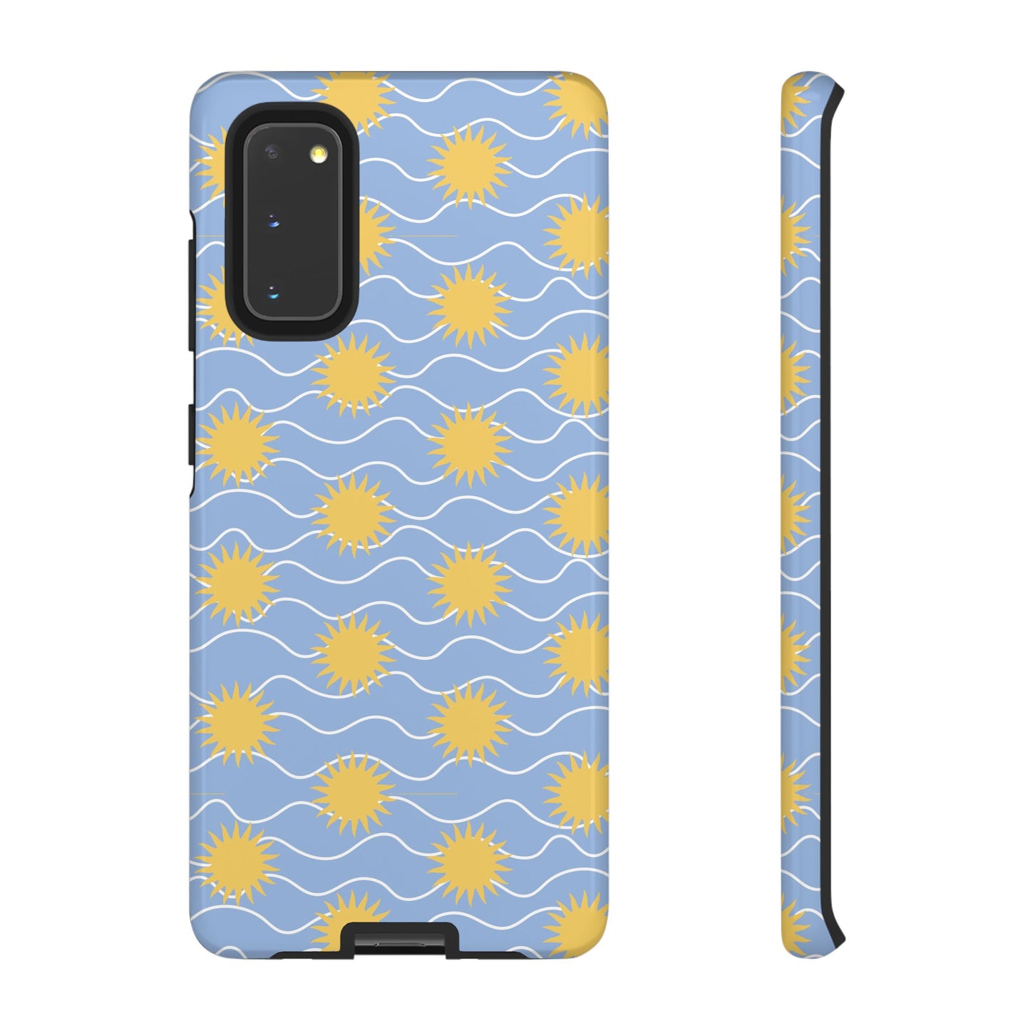 Sunny Waves Blue Samsung Case