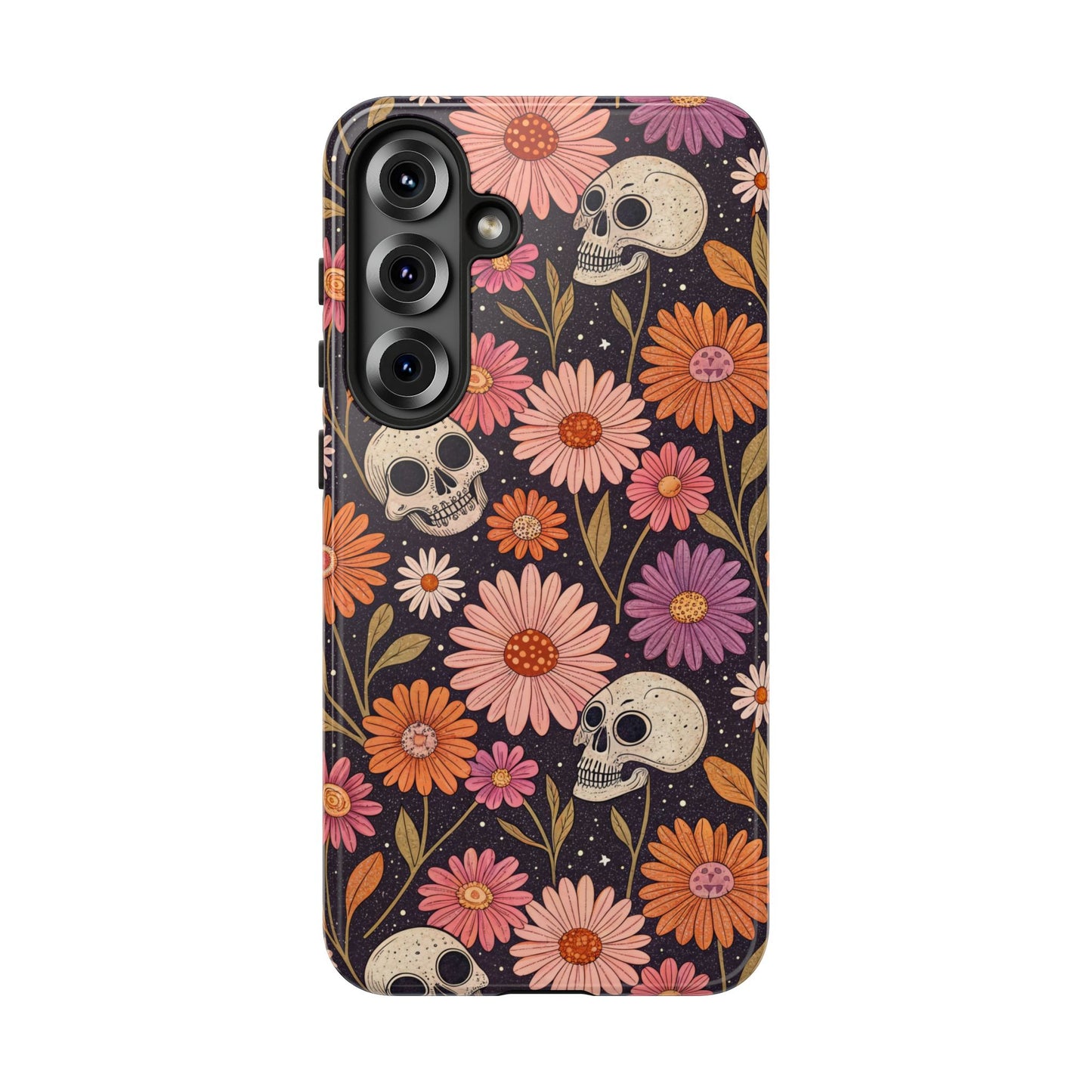 Skulls & Fall Florals Samsung Case