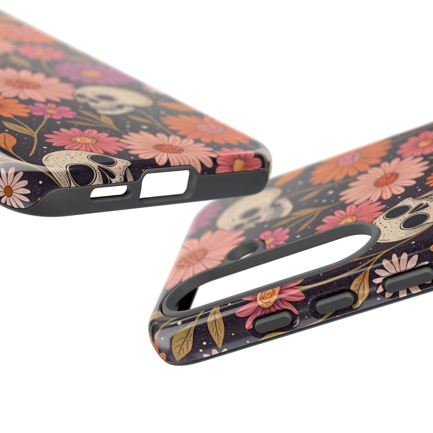 Skulls & Fall Florals Samsung Case