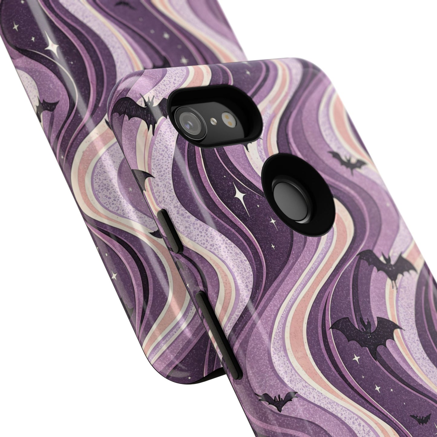 Retro Bats & Swirls Google Pixel Case