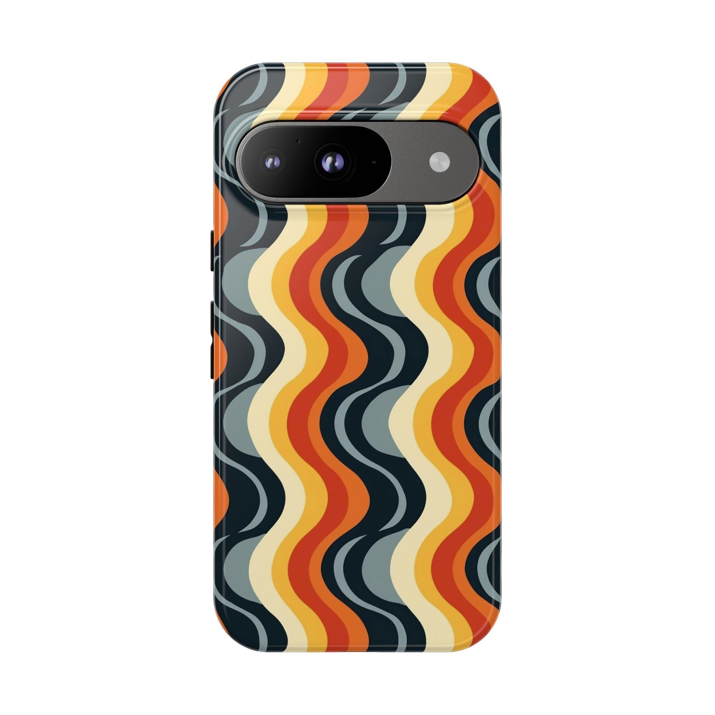 Retro Wavy Stripe Google Pixel Case