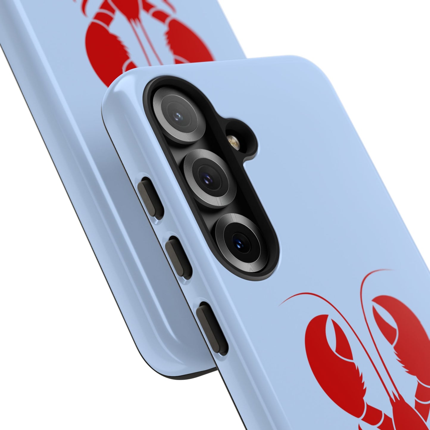 Red Lobster on Sky Blue Samsung Case