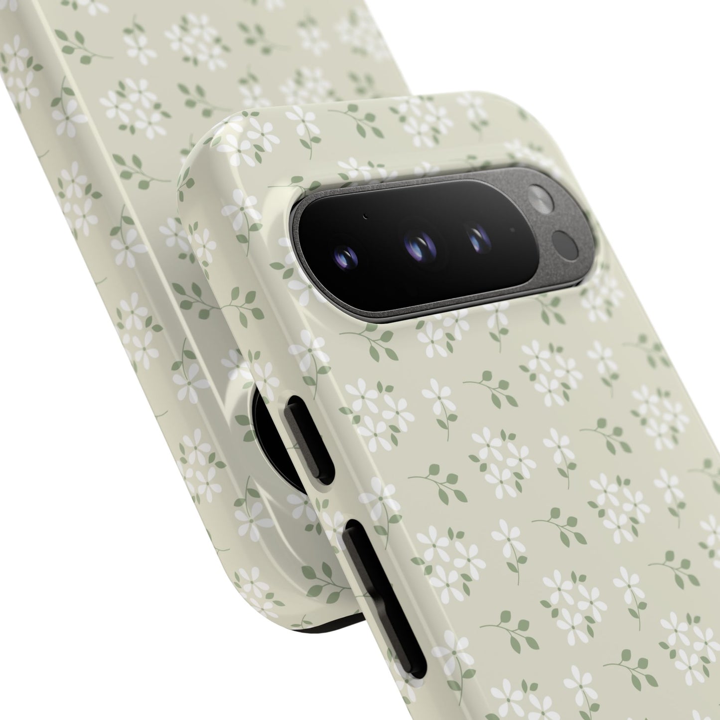 Beige Daisy Bloom Google Pixel Case