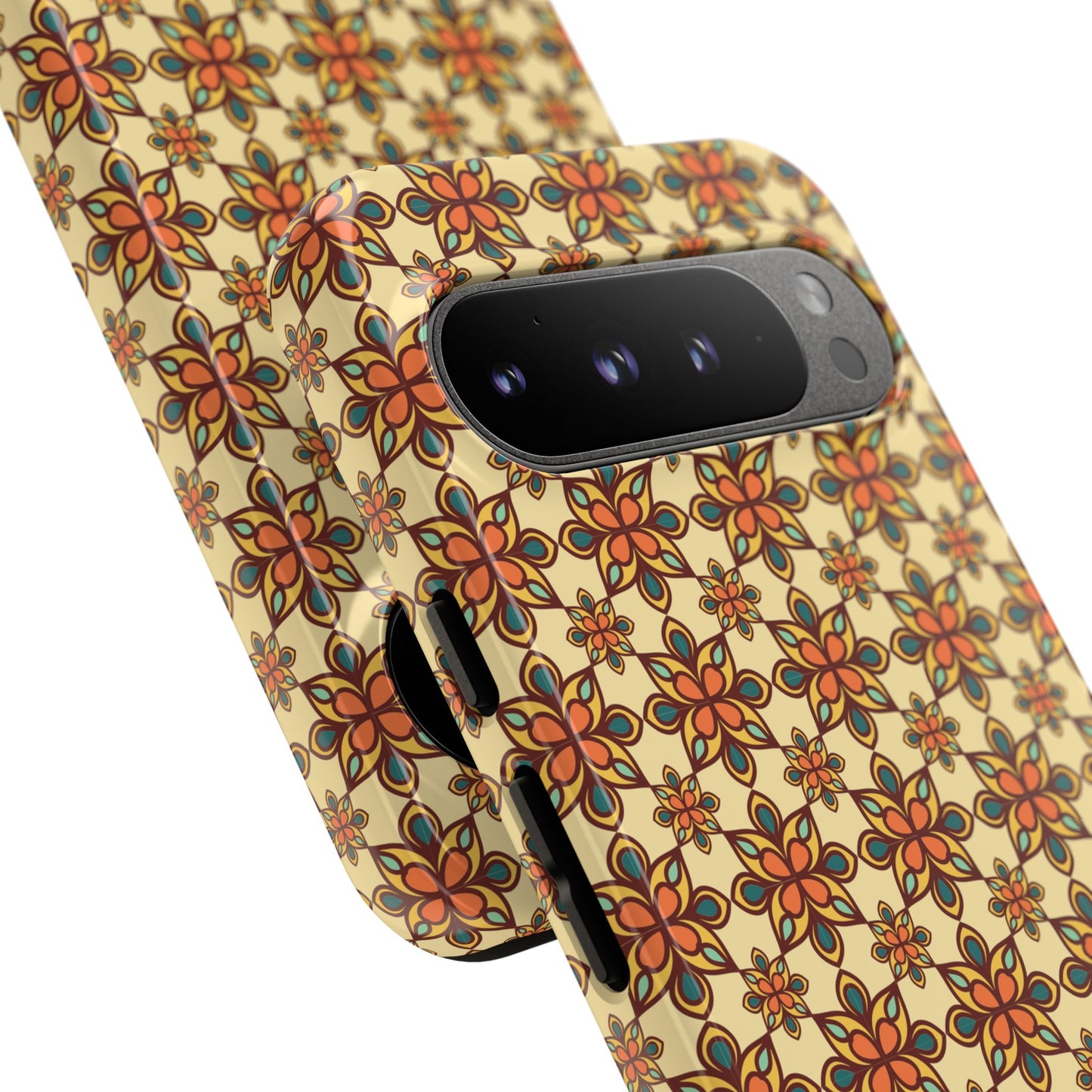 Retro Mandala Floral Google Pixel Case