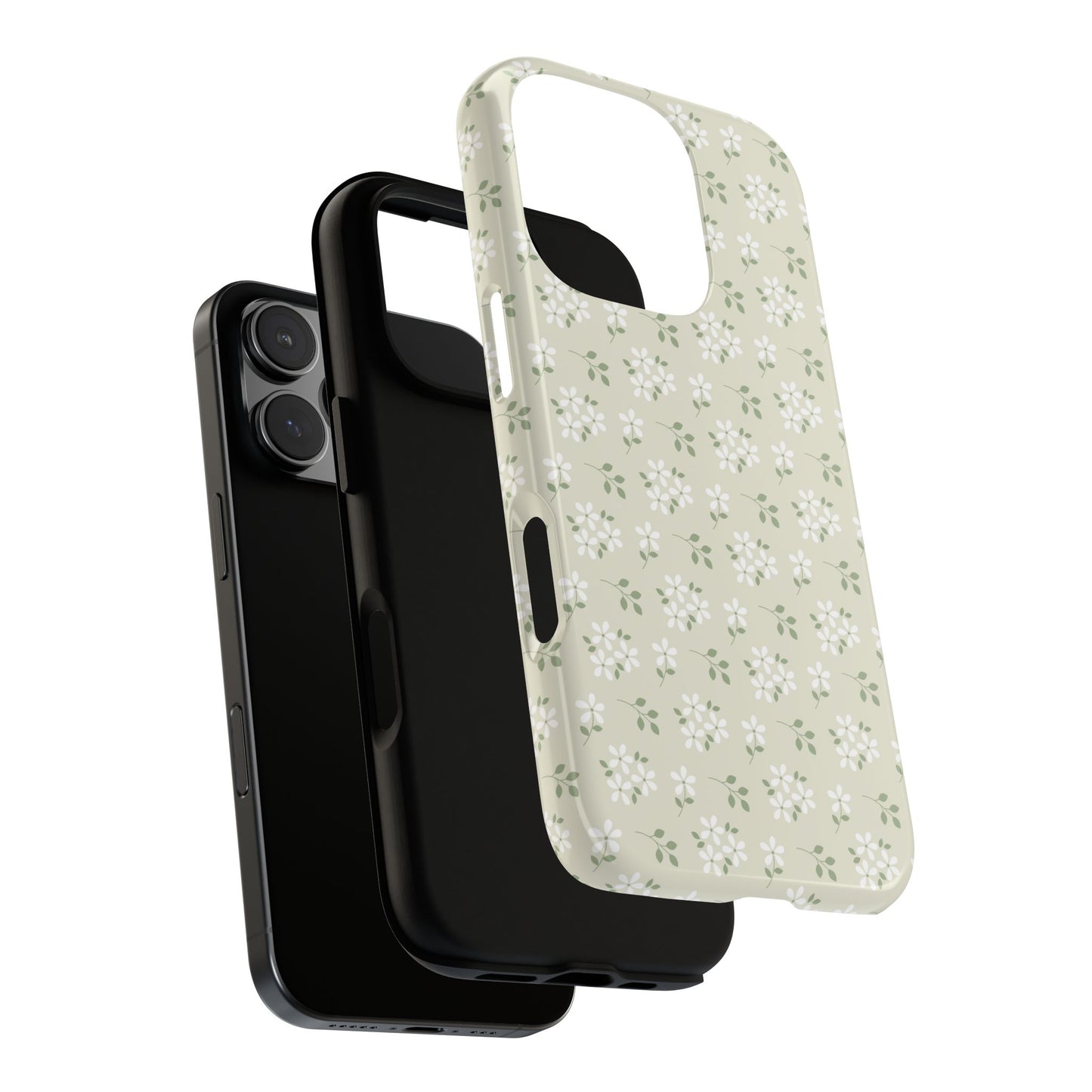 Beige Daisy Bloom iPhone Case