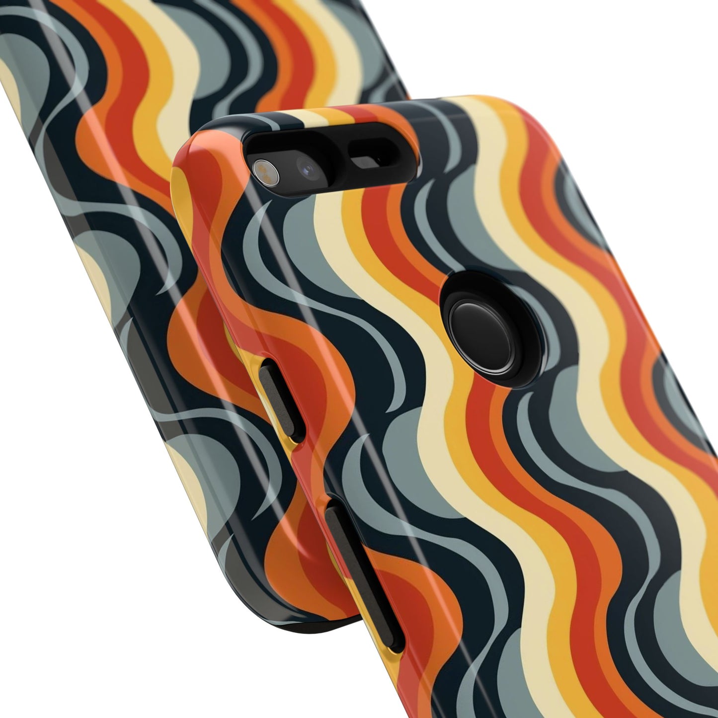 Retro Wavy Stripe Google Pixel Case