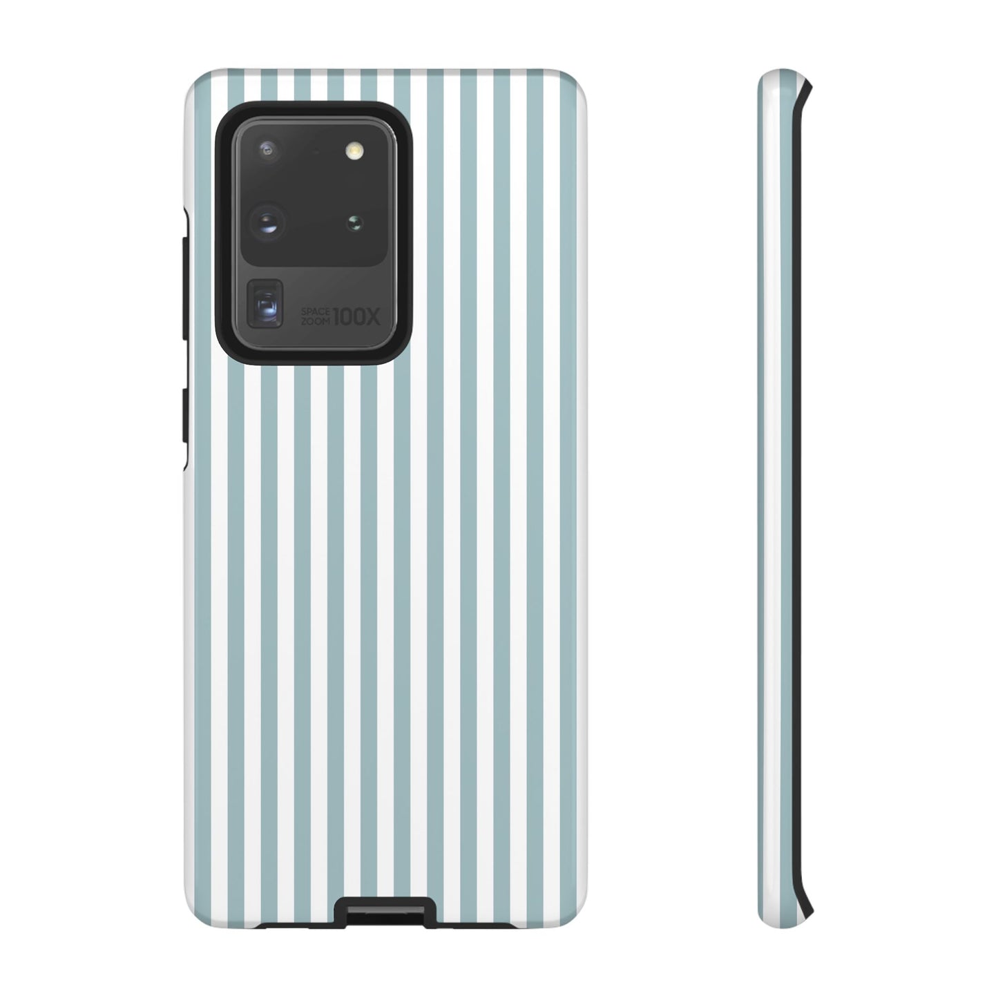 Blue & White Stripe Samsung Case
